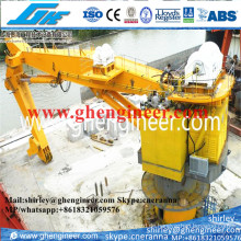 80t Knuckle Boom Marine Sockel Offshore Crane